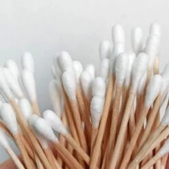 Merkloos Wattenstaafjes Hout - Bamboe - 4 X 100 Stuks -Lichaamsverzorging Winkel 1200x1200 509