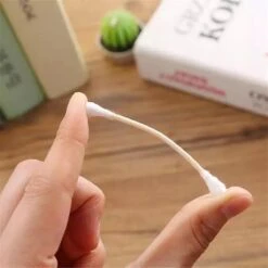 Merkloos Wattenstaafjes Hout - Bamboe - 4 X 100 Stuks -Lichaamsverzorging Winkel 1200x1200 511