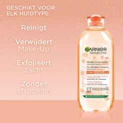 Garnier SkinActive Micellair Reinigingswater Met Milde Peeling Alles-in-1 400 Ml -Lichaamsverzorging Winkel 1200x1200 525