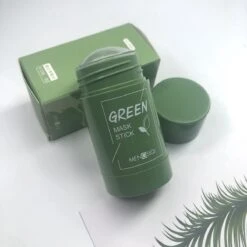MENGSIQI - Green Mask Stick - Huidverzorging - Gezichtsmasker - Kleimasker - Mee Eters & Acne Verwijderen - Acne Verzorging - Vette Huid - Mee-eter Verwijderaar - Poriën Reiniger -Blackhead - Unisex - Verzachtend -Verkoelend - Dermatologisch Getest -Lichaamsverzorging Winkel 1200x1200 538