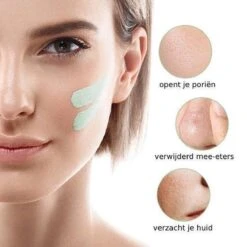 MENGSIQI - Green Mask Stick - Huidverzorging - Gezichtsmasker - Kleimasker - Mee Eters & Acne Verwijderen - Acne Verzorging - Vette Huid - Mee-eter Verwijderaar - Poriën Reiniger -Blackhead - Unisex - Verzachtend -Verkoelend - Dermatologisch Getest -Lichaamsverzorging Winkel 1200x1200 542