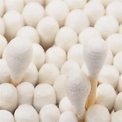 Merkloos Wattenstaafjes Hout - Bamboe - 2x100 St -Lichaamsverzorging Winkel 1200x1200 550