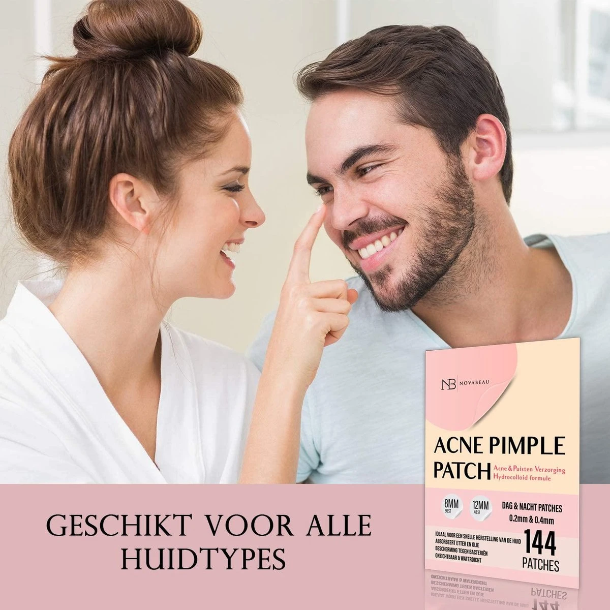 Acne Patches Voor Dag En Nacht - Puisten Verwijderaar - Huidreiniger - 144 Stuks In 2 Formaten - Pukkel Pleister - Pimple Patch Die Onzuiverheden Absorbeert - Acneverzorging 9 Acne Patches Voor Dag En Nacht - Puisten Verwijderaar - Huidreiniger - 144 Stuks In 2 Formaten - Pukkel Pleister - Pimple Patch Die Onzuiverheden Absorbeert - Acneverzorging - Afbeelding 7