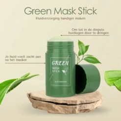 Green Mask Stick | Gezichtsmasker | Mee Eters Verwijderen | Blackhead Remover | De Originele Green Mask Stick | Groene Thee | Huidverzorging | -Lichaamsverzorging Winkel 1200x1200 595