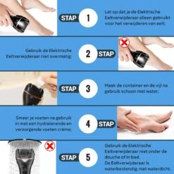 Elektrische Eeltverwijderaar INCL. Mani En Pedicure Set - Voetvijl - Eeltvijl - Eelt Verwijderaar -Oplaadbaar 12 Elektrische Eeltverwijderaar INCL. Mani En Pedicure Set - Voetvijl - Eeltvijl - Eelt Verwijderaar -Oplaadbaar -Lichaamsverzorging Winkel 1200x1200 6