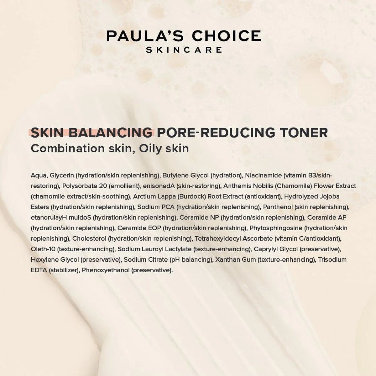 Paula's Choice SKIN BALANCING Pore Reducing Toner - Gecombineerde & Vette Huid - 190 Ml 6 Paula's Choice SKIN BALANCING Pore Reducing Toner - Gecombineerde & Vette Huid - 190 Ml - Afbeelding 4