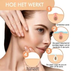 Palm Cosmetics® Pimple Patch - Acne Patch - Puisten Verwijderaar - Puisten Pleister - Acne Pleister - Acne Sticker - Puistjes Verwijderen - 108 Stuks -Lichaamsverzorging Winkel 1200x1200 669