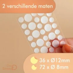 Dea Sirona Pimple Patch - Acne Patch - Puisten Verwijderaar - Puisten Pleister - Acne Pleister - Acne Sticker - Puistjes Verwijderen - 108 Stuks -Lichaamsverzorging Winkel 1200x1200 682