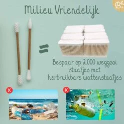 Bamboozy 4x Herbruikbare Wattenstaafjes Bamboe Met Bamboehouder Wasbare Oorstaafjes Oorstokjes Zero Waste Plastic Vrij Duurzaam -Lichaamsverzorging Winkel 1200x1200 694