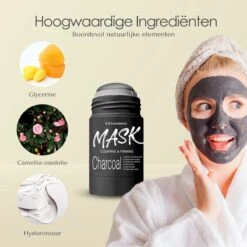 Mask Stick | Houtskool Klei Masker | Bekend Van De Green Mask Stick | Detox | Charcoal | Kleimasker | Gezichtsmasker | Blackhead Remover | Huidverzorging | Hydraterend | 16 Mask Stick | Houtskool Klei Masker | Bekend Van De Green Mask Stick | Detox | Charcoal | Kleimasker | Gezichtsmasker | Blackhead Remover | Huidverzorging | Hydraterend | -Lichaamsverzorging Winkel 1200x1200 736