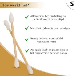 Sanic Herbruikbare Wattenstaafjes Bamboe Met Bamboehouder Wasbare Oorstaafjes Oorstokjes Herbruikbaar Duurzaam Zero-Waste Plastic Vrij - 2 Stuks 12 Sanic Herbruikbare Wattenstaafjes Bamboe Met Bamboehouder Wasbare Oorstaafjes Oorstokjes Herbruikbaar Duurzaam Zero-Waste Plastic Vrij - 2 Stuks -Lichaamsverzorging Winkel 1200x1200 791