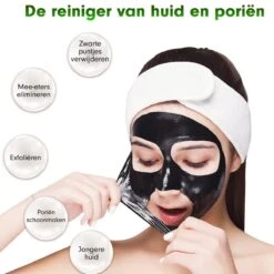 Aichun Beauty The Dead Sea Mud Peel Off Mask - Tegen Mee-Eters En Verstopte Poriën - Acne - Natuurlijk Product - 120ML -Lichaamsverzorging Winkel 1200x1200 842