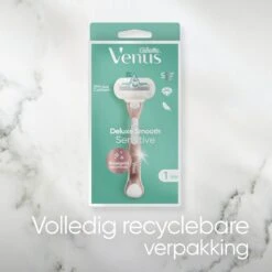 Gillette Venus Deluxe Smooth Sensitive - Scheersysteem Voor Vrouwen - RoseGold - 1 Handvat - 1 Navulmesje - 1 Scheermesje -Lichaamsverzorging Winkel 1200x1200 876