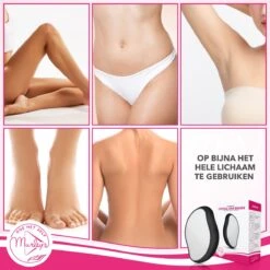 MURLEY’S Crystal Hair Removal - Krystal Remover - Haarverwijderaar - Epilator - Pijnloze En Veilige Ontharing ZWART -Lichaamsverzorging Winkel 1200x1200 953