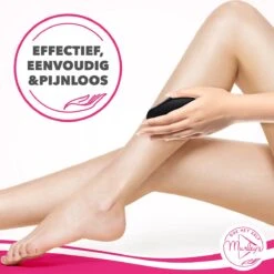 MURLEY’S Crystal Hair Removal - Krystal Remover - Haarverwijderaar - Epilator - Pijnloze En Veilige Ontharing ZWART -Lichaamsverzorging Winkel 1200x1200 955