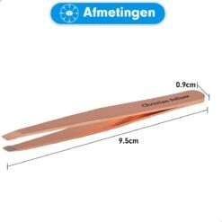 Christian Deluxe - Epileer Pincet - Slant Tweezer - Pink/Gold -Lichaamsverzorging Winkel 1200x1200 993