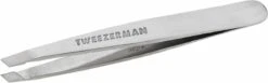 Tweezerman - Mini Slant Tweezer - Klassiek RVS - Pincet -Lichaamsverzorging Winkel 1200x376