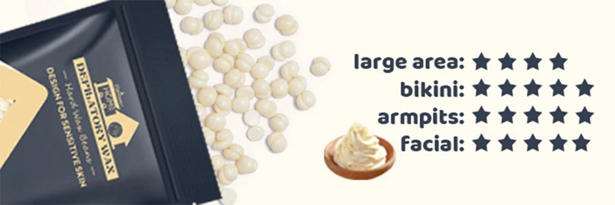 Lifestance Wax Beans - Cream - Parels - Wax Bonen - Ontharen - Harsen - Waxen - Moederdag Cadeautje - 100 Gram 4 Lifestance Wax Beans - Cream - Parels - Wax Bonen - Ontharen - Harsen - Waxen - Moederdag Cadeautje - 100 Gram - Afbeelding 2