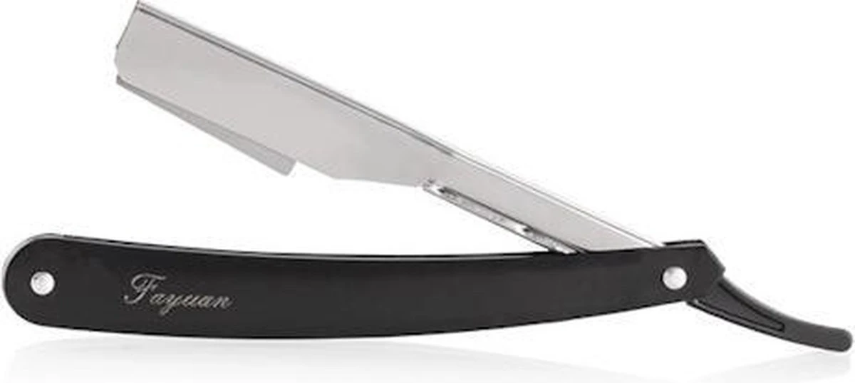 Merkloos Barbiersmes - Kappersmes - Open Scheermes - Klapmes - Shavette - Scheermes (Incl. 1 X Derby Professional Single Edge Mesje) 5 Merkloos Barbiersmes - Kappersmes - Open Scheermes - Klapmes - Shavette - Scheermes (Incl. 1 X Derby Professional Single Edge Mesje) - Afbeelding 3