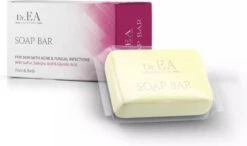 Dr EA Laboratories | Zantis | Medische Zeep Voor Gezicht En Lichaam | Voor Acne En Schimmelinfecties | Handzeep | Zwavel | Salicylzuur | Glycolzuur | Geel | Blok | 80 GR -Lichaamsverzorging Winkel 1200x709 2