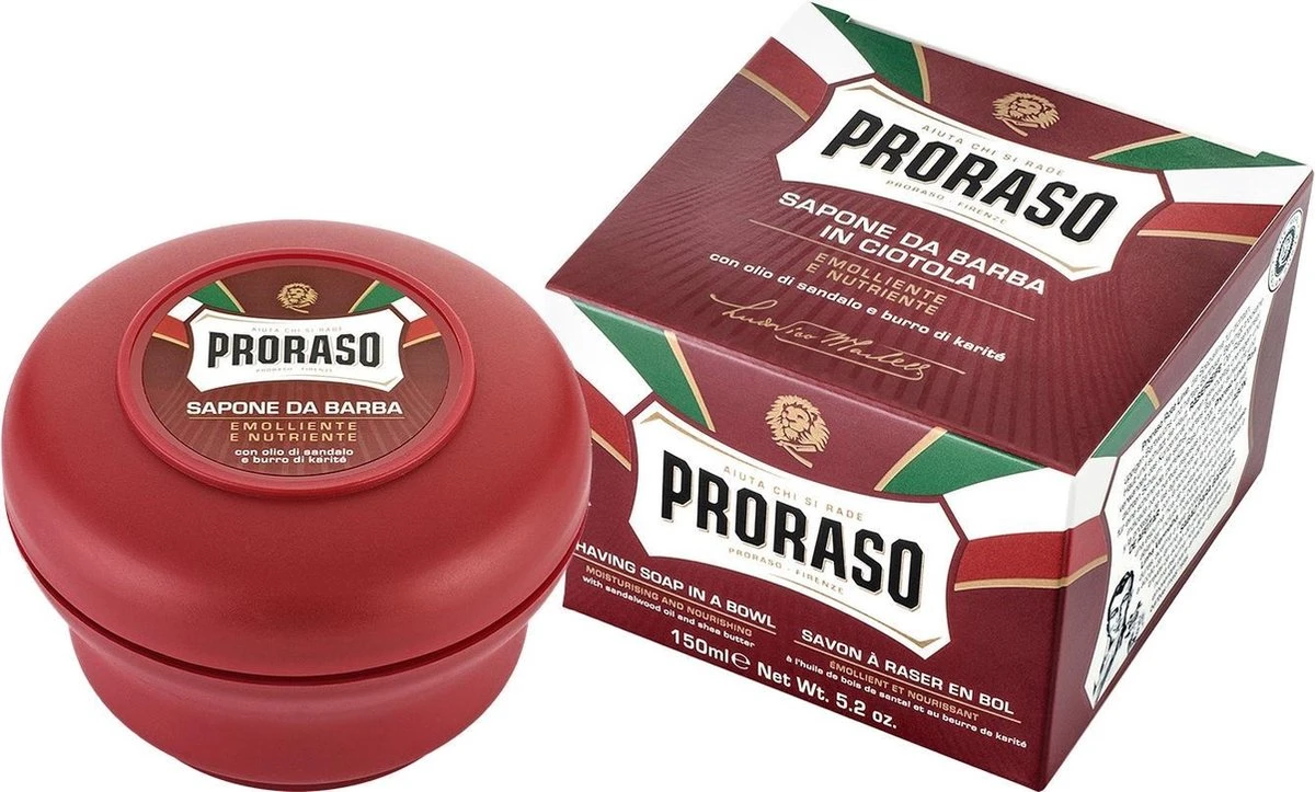 Proraso Sandalwood Scheercreme Bol 150ml 8 Proraso Sandalwood Scheercreme Bol 150ml - Afbeelding 6