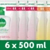Dettol - 3L Handzeep Navulling - Antibacterieel - Jasmijn 3x500ml - Citrus 3x500ml - Voordeelverpakking 1 Dettol - 3L Handzeep Navulling - Antibacterieel - Jasmijn 3x500ml - Citrus 3x500ml - Voordeelverpakking -Lichaamsverzorging Winkel 1200x735