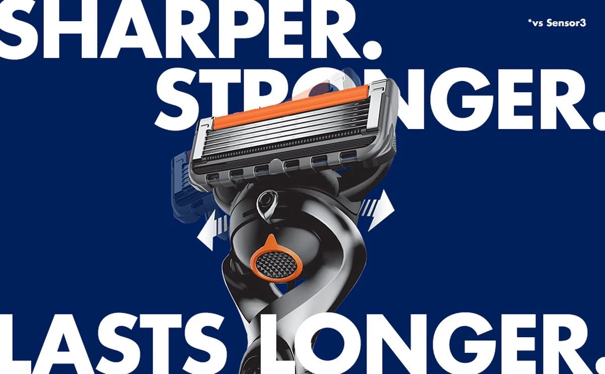 Gillette® Gillette - Fusion 5 - ProGlide - Scheermejses/Navulmesjes - 4 Stuks 5 Gillette® Gillette - Fusion 5 - ProGlide - Scheermejses/Navulmesjes - 4 Stuks - Afbeelding 3