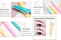 Scheermes Gezicht - Vardaan Scheermes - Scheermes Lippen - Scheermes Wenkbrauw - Wenkbrauw Trimmer - Wenkbrauw Epileren - Gezichts Ontharing - 3 Stuks 5 Scheermes Gezicht - Vardaan Scheermes - Scheermes Lippen - Scheermes Wenkbrauw - Wenkbrauw Trimmer - Wenkbrauw Epileren - Gezichts Ontharing - 3 Stuks -Lichaamsverzorging Winkel 1200x780 1