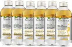Garnier Face SkinActive Micellair Reinigingswater Waterproof Make-up - 6 X 400ml – Voordeelverpakking -Lichaamsverzorging Winkel 1200x780