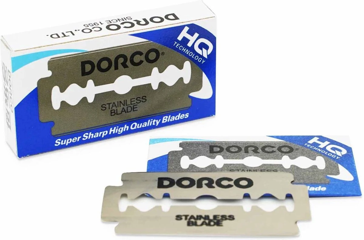 Dorco 10 Stuks Safety Razor Mesjes Blades Scheermesjes Single Blade Double Edge ST-300 Platinum Vietnam 3 Dorco 10 Stuks Safety Razor Mesjes Blades Scheermesjes Single Blade Double Edge ST-300 Platinum Vietnam