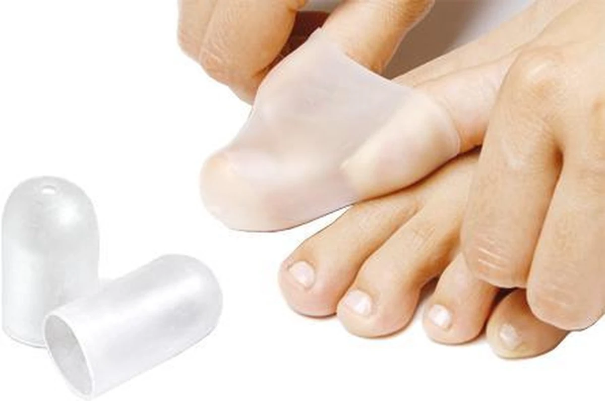 Now4You Grote Teen Polstering - Polymeer-gel - 1 Paar Teenkappen 5 Now4You Grote Teen Polstering - Polymeer-gel - 1 Paar Teenkappen - Afbeelding 3