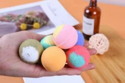 Bruisballen - 30 Stuks - 5 Verschillende Geuren - Voor In Bad - Etherische Oliën - Aromatherapie - Badballen - Badparels -Lichaamsverzorging Winkel 1200x799 11