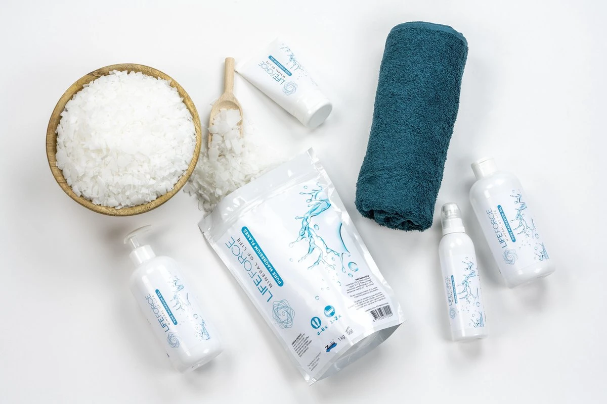 Lifeforce Magnesium Olie - Magnesiumspray (200 Ml) - Puur Zechstein - Magnesiumchloride 100% Natuurlijk En Zuiver 6 Lifeforce Magnesium Olie - Magnesiumspray (200 Ml) - Puur Zechstein - Magnesiumchloride 100% Natuurlijk En Zuiver - Afbeelding 4