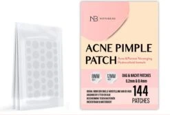 Acne Patches Voor Dag En Nacht - Puisten Verwijderaar - Huidreiniger - 144 Stuks In 2 Formaten - Pukkel Pleister - Pimple Patch Die Onzuiverheden Absorbeert - Acneverzorging