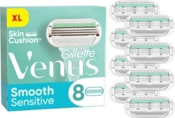 Gillette Venus Smooth - Mesjes Met Beschermende Kussentjes - 8 Navulmesjes -Lichaamsverzorging Winkel 1200x813 4