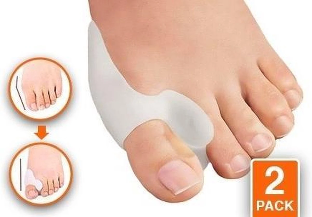 MYCARE+ Teencorrector - Wasbare Teencorrector - Gel-laag - 1 Paar - Pijn Verlichtend 3 MYCARE+ Teencorrector - Wasbare Teencorrector - Gel-laag - 1 Paar - Pijn Verlichtend