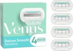 Gillette Venus Scheermesjes Deluxe Smooth Sensitive 4 Stuks