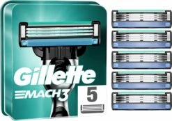 Gillette® Gillette Scheermesjes Mach3 5 Stuks -Lichaamsverzorging Winkel 1200x847 3