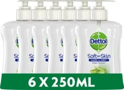 Dettol - Handzeep - Antibacterieel - Verzachtend - Aloë Vera - 6 X 250 Ml 24 Dettol - Handzeep - Antibacterieel - Verzachtend - Aloë Vera - 6 X 250 Ml -Lichaamsverzorging Winkel 1200x870