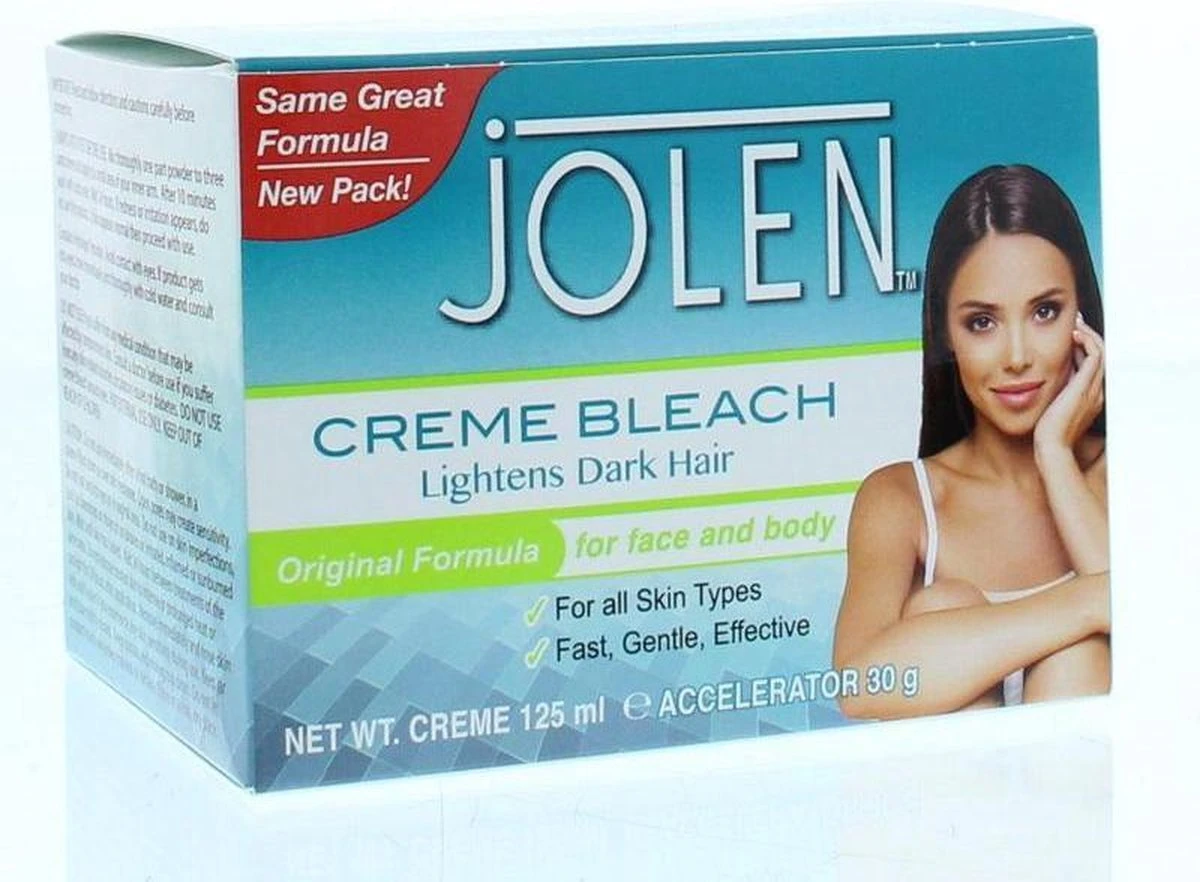 Jolen Ontkleurings Crème Bleach - Regular - 125 Ml 4 Jolen Ontkleurings Crème Bleach - Regular - 125 Ml - Afbeelding 2