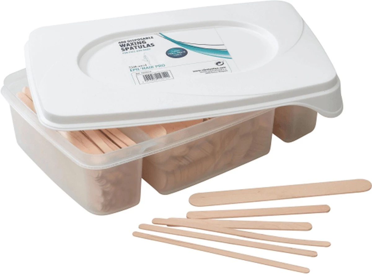 Sibel Hars Spatel Kit Met 3 Maten 400 Stuks 5 Sibel Hars Spatel Kit Met 3 Maten 400 Stuks - Afbeelding 3