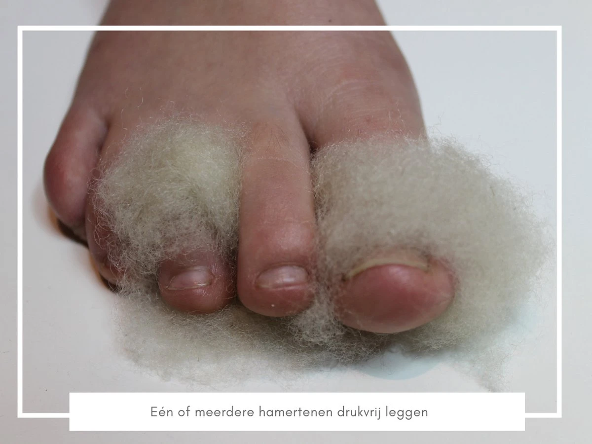 Merkloos WandelWol 10 Gram - De Oplossing Bij Blaren En Voet Ongemak - Antidruk & Antiblaar 7 Merkloos WandelWol 10 Gram - De Oplossing Bij Blaren En Voet Ongemak - Antidruk & Antiblaar - Afbeelding 5