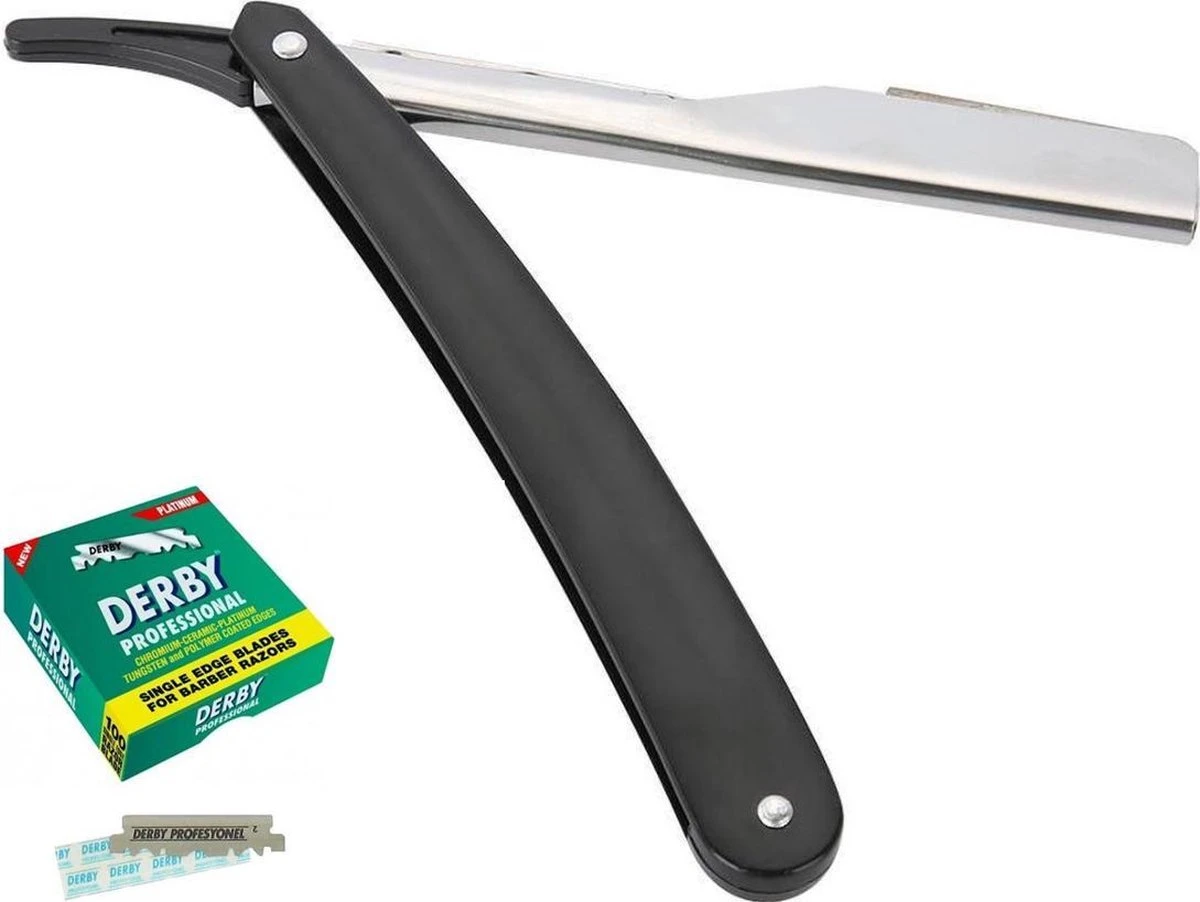 Klassiek Open Scheermes - Inclusief 100 Edge Scheermesjes - Shavette 3 Klassiek Open Scheermes - Inclusief 100 Edge Scheermesjes - Shavette