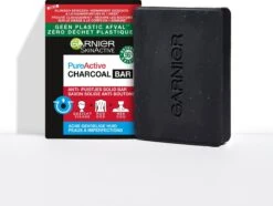 Garnier SkinActive Pure Active Charcoal Gezichtsreinigings Bar 100 Gr -Lichaamsverzorging Winkel 1200x904