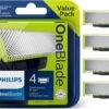 Philips OneBlade Original Blade QP240/50 - Vervangmesjes - 4 Stuks -Lichaamsverzorging Winkel 1200x907 1