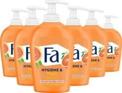 Fa Orange Vloeibare Handzeep 6x 250ml - Grootverpakking