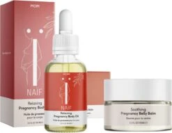 Naïf Magical Mom Geschenkset - Lichaamsolie & Bellybalm - Voordeelverpakking 90 + 100ml - Met Natuurlijke Ingrediënten -Lichaamsverzorging Winkel 1200x930 2