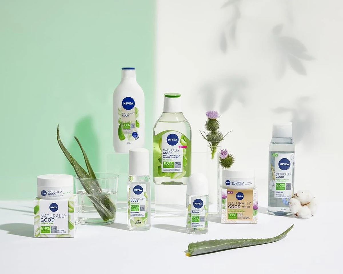 NIVEA Naturally Good Bio Aloë Vera Bodylotion - 350 Ml 8 NIVEA Naturally Good Bio Aloë Vera Bodylotion - 350 Ml - Afbeelding 6