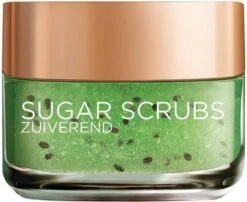 L'Oréal Paris Sugar Scrub Kiwi Gezichtsscrub - Zuiverend En Verzorgend -Lichaamsverzorging Winkel 1200x979 1