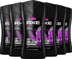 Axe Excite 3-in-1 Douchegel - 6 X 250 Ml - Voordeelverpakking